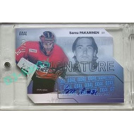 2023/24 Goal cards Chance Liga 2. série #S-61 Samu Pakarinen Autograph Silver 11/20