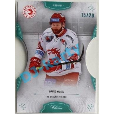 2020/21 OFS 1. série David Musil #1 52/20 Blue Cut