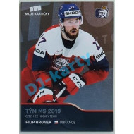 2020 MK reprezentace Filip Hronek Tým MS 2019 #53