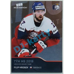 2020 MK reprezentace Filip Hronek Tým MS 2019 #53