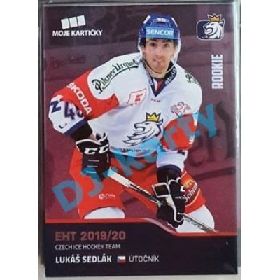 2020 MK reprezentace Lukáš Sedlák RC EHT #30 Blue Promo