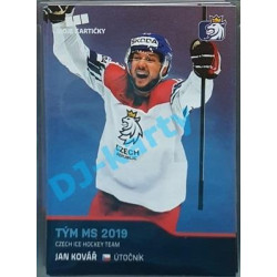 2020 MK reprezentace Jan Kovář Tým MS 2019 #63 Blue Promo