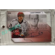 2023/24 Goal cards Chance Liga 2. série #S-66 Lukáš Forman Autograph Silver 11/20