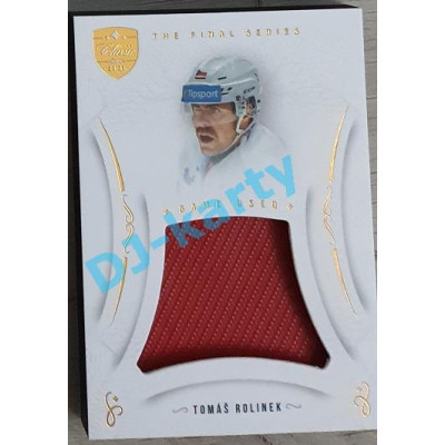 2021/22 OFS The Final Series Tomáš Rolinek #MEM-TR Game Used Gold PROMO