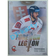 2020/21 OFS 2. série Silvester Kusko #FL-SKU 14/15 Foreign Legion Neon Rainbow