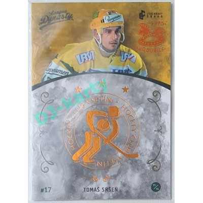 2021 Legendary Cards League Dynasty Vsetín #035 Tomáš Sršeň x/3 Cooper EXPO Pardubice