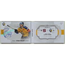 2021/22 Sportzoo TIPSPORT ELH 2. série #SN-GA Daniel Gazda Star Night Booklet 11/25