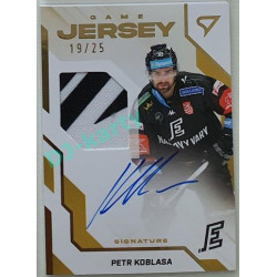 2022/23 Sportzoo ELH 1. série #GJS-PK Petr Koblasa Game Jersey Auto 19/25