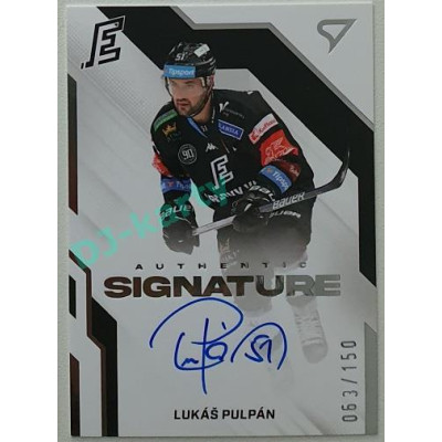 2022/23 Sportzoo ELH 1. série #AS1-LP Lukáš Pulpán Signature level 1 xxx/150
