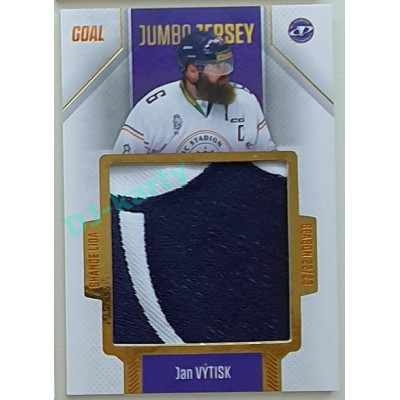 2022/23 Goal Cards Chance Liga 1. série #J-07 Jan Výtisk JUMBO Jersey 02/77