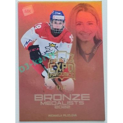 2023 MK reprezentace #WBM-20 Michaela Pejzlová Bronze Medalists Women Expo xx/17