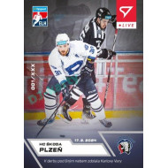 2023/24 Sportzoo ELH LIVE #L-54 HC ŠKODA Plzeň xx/45