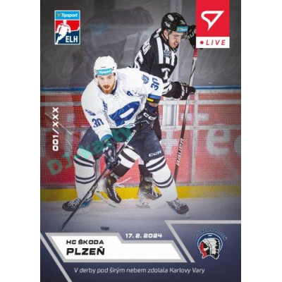 2023/24 Sportzoo ELH LIVE #L-54 HC ŠKODA Plzeň xx/45
