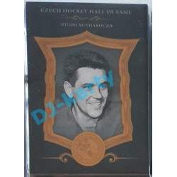 2020 OFS Síň slávy českého hokeje Miloslav Charouzd #SSCH-065 08/25 Black Cut