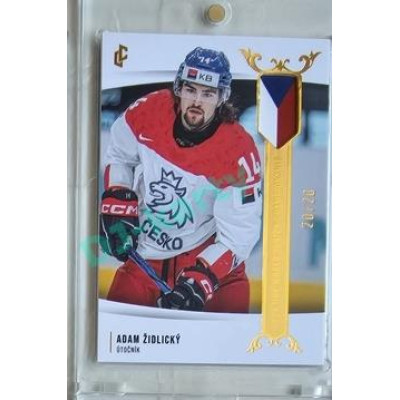 2023/24 LC Expectations Road to Prague #U20-10 Adam Židlický Gold xx/20