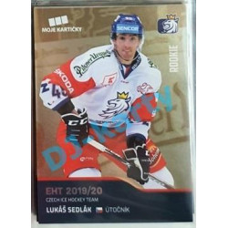 2020 MK reprezentace Lukáš Sedlák RC EHT #30 Gold Promo