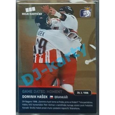 2020 MK reprezentace Dominik Hašek GDM #96 Gold Promo