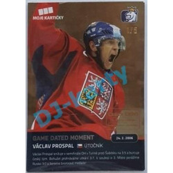 2020 MK reprezentace Václav Prospal #93 1/5 Gold Czech Expo