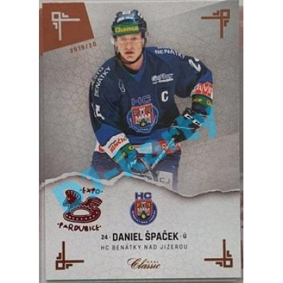 2019/20 OFS Chance liga Daniel Špaček #255 x/6 Expo Pard.