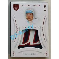 2021/22 OFS The Final Series Ondřej Němec #MEM-ON 07/10 Game Used Red