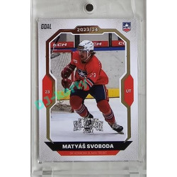 2023/24 Goal cards Chance Liga 2. série #240 Matyáš Svoboda Expo Perleť 1of7