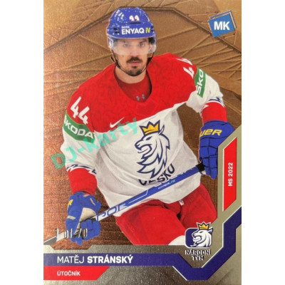2021/22 MK reprezentace #055 Matěj Stránský MS Bronze 1 of 70