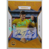 2021/22 Sportzoo Fortuna Liga 2. série #DR11 David Tkáč DEBUT DATE ROOKIE AUTO 01/99