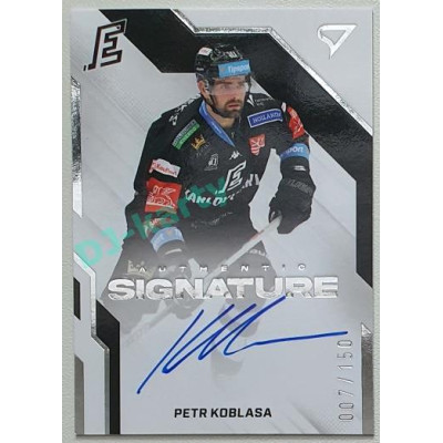 2022/23 Sportzoo ELH 1. série #AS1-PK Petr Koblasa Signature level 1 xxx/150