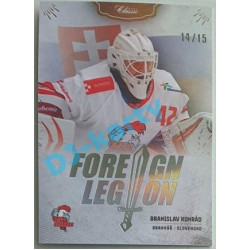2020/21 OFS 2. série Branislav Konrád #FL-BKO 14/15 Foreign Legion Neon Rainbow