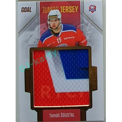2022/23 Goal Cards Chance Liga 1. série #J-18 Tomáš Šoustal JUMBO Jersey 06/77