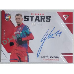 2022/23 Sportzoo Fortuna Liga 2. série #SL3-MV Matěj Vydra Signed Stars Level 3 xx/99