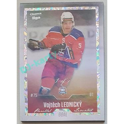 2022/23 Goal Cards Chance Liga Update #487 Vojtěch Lednický Rainbow 1/1