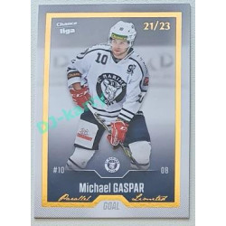 2022/23 Goal Cards Chance Liga Update #455 Michael Gaspar Gold xx/23