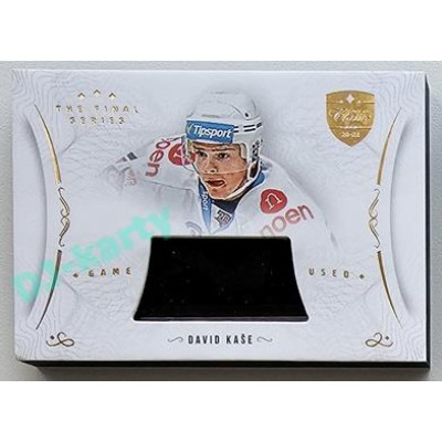 2021/22 OFS The Final Series David Kaše #STI-KAA Game Used Stick Gold PROMO
