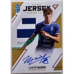 2022/23 Sportzoo Fortuna Liga 2. série #GJS-LM Lukáš Mašek Game Jersey Auto 25/25