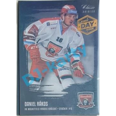 2019/20 OFS Daniel Rákos #275 Black Rainbow 1st Day of Issue