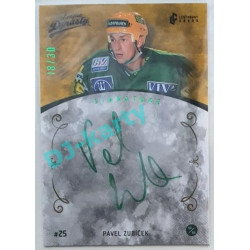 2021 Legendary Cards League Dynasty Vsetín Pavel Zubíček #126 18/30 Signature