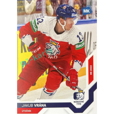 2021/22 MK reprezentace #056 Jakub Vrána MS