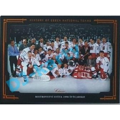 2020 OFS SSČH Mistrovství světa 1998 Švýcarsko #HCNT-46 09/20 History of Czech National Teams Cooper
