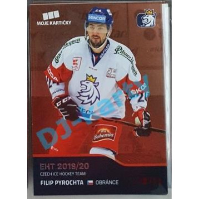 2020 MK reprezentace Filip Pyrochta EHT #26 18/25 Red