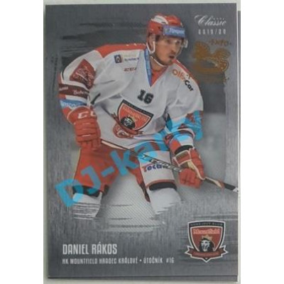 2019/20 OFS Daniel Rákos #275 xx/12 Silver Rainbow Expo Pard.