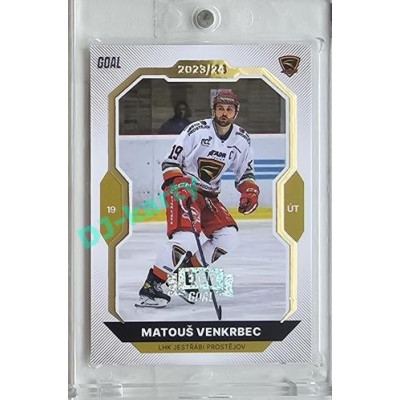 2023/24 Goal cards Chance Liga 2. série #256 Matouš Venkrbec Expo Perleť 1of7