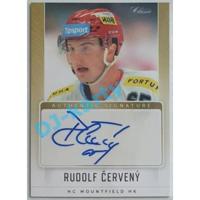 2016/17 OFS Rudolf Červený #AS-152 22/39 Authentic Signature