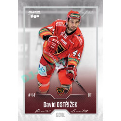 2022/23 Goal Cards Chance Liga 1. série #056 David Ostřížek Silver 1 of 60