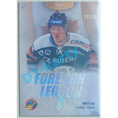 2020/21 OFS 2. série Rob Flick #FL-RFL 14/15 Foreign Legion Neon Rainbow