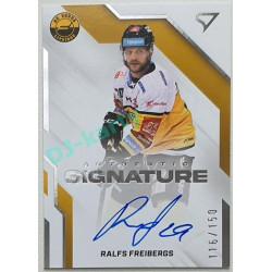 2022/23 Sportzoo ELH 1. série #AS1-RF Ralfs Freibergs Signature level 1 xxx/150