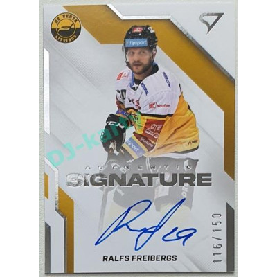 2022/23 Sportzoo ELH 1. série #AS1-RF Ralfs Freibergs Signature level 1 xxx/150