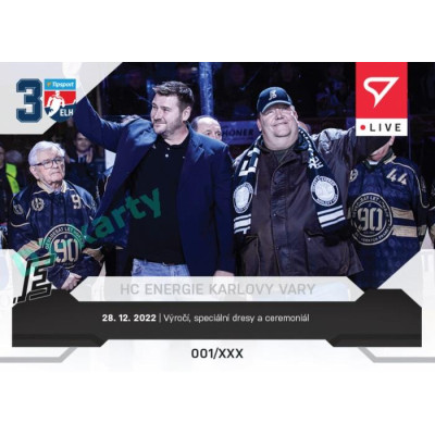 2022/23 Sportzoo ELH LIVE #L-057 HC Energie Karlovy Vary xx/43