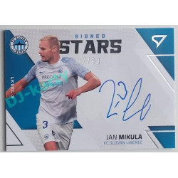 2022/23 Sportzoo Fortuna Liga 2. série #SL3-JM Jan Mikula Signed Stars Level 3 xx/99