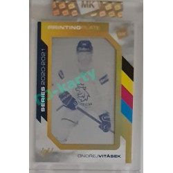 2023 MK The Gamers #PP-OV Ondřej Vitásek 2021 Printing Plate 1/1 Cyan